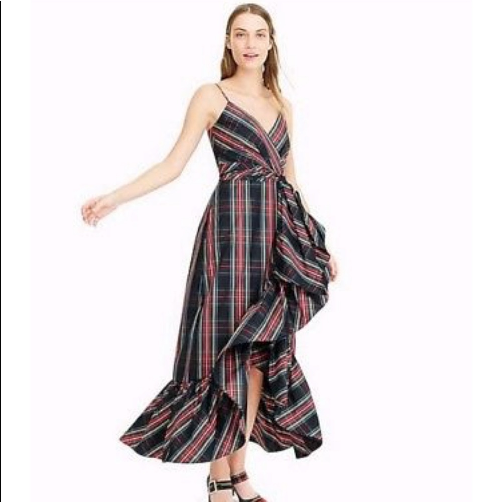 J. Crew holiday tartan plaid dress - sold out!!!